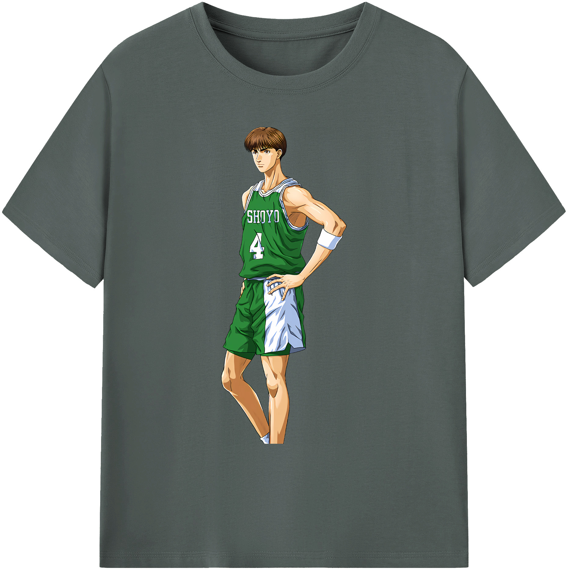 （画像用） SLAM DUNK／スラムダンク 綿100％ メンズ半袖Tシャツ｜肌触りやわらか＆通気性
